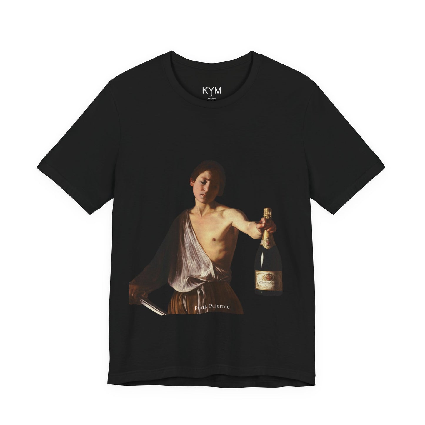 Davide sciabola lo champagne