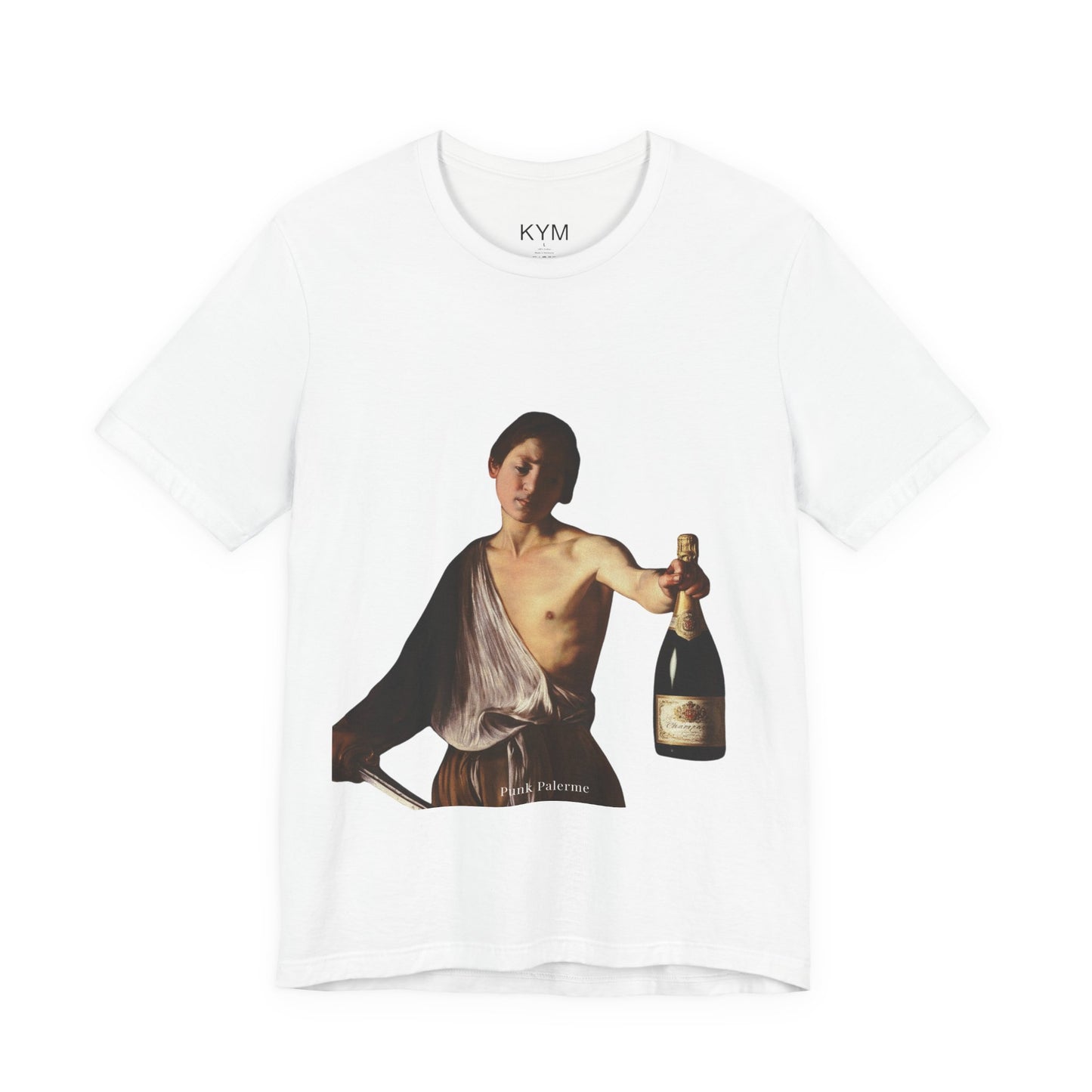 Davide sciabola lo champagne